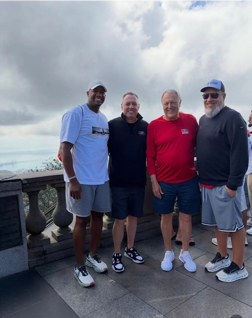 One World Outreach and Titan Community Outreach leadership above Rio de Janeiro, Brazil